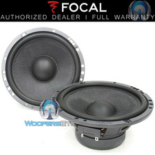 (2) FOCAL MIDWOOFERS 6.5 CAR AUDIO MIDRANGES ...