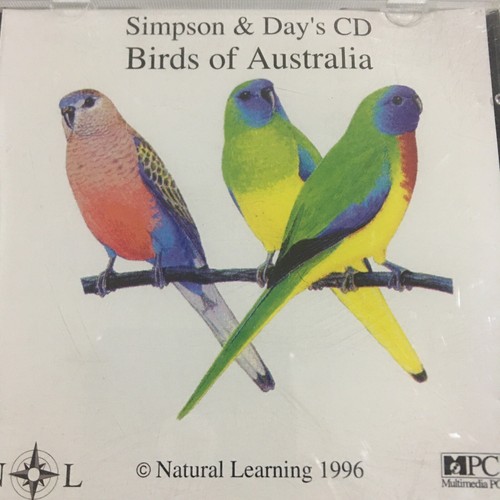 Simpson & Day's Birds of Australia Natural Learning 1996 CD PC-Rom Windows 95 - 第 1/7 張圖片