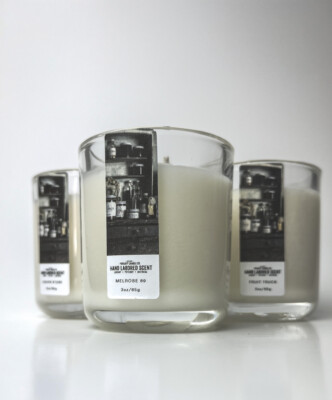 DISCOVERY SET BY POVERTY CANDLE 3X 3oz MELOSE 89-LIQUOR STORE-FRUIT TRUCK