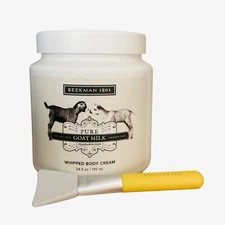 BEEKMAN 1802  WHIPPED BODY CREAM - UNSCENTED  (You Pick Size)