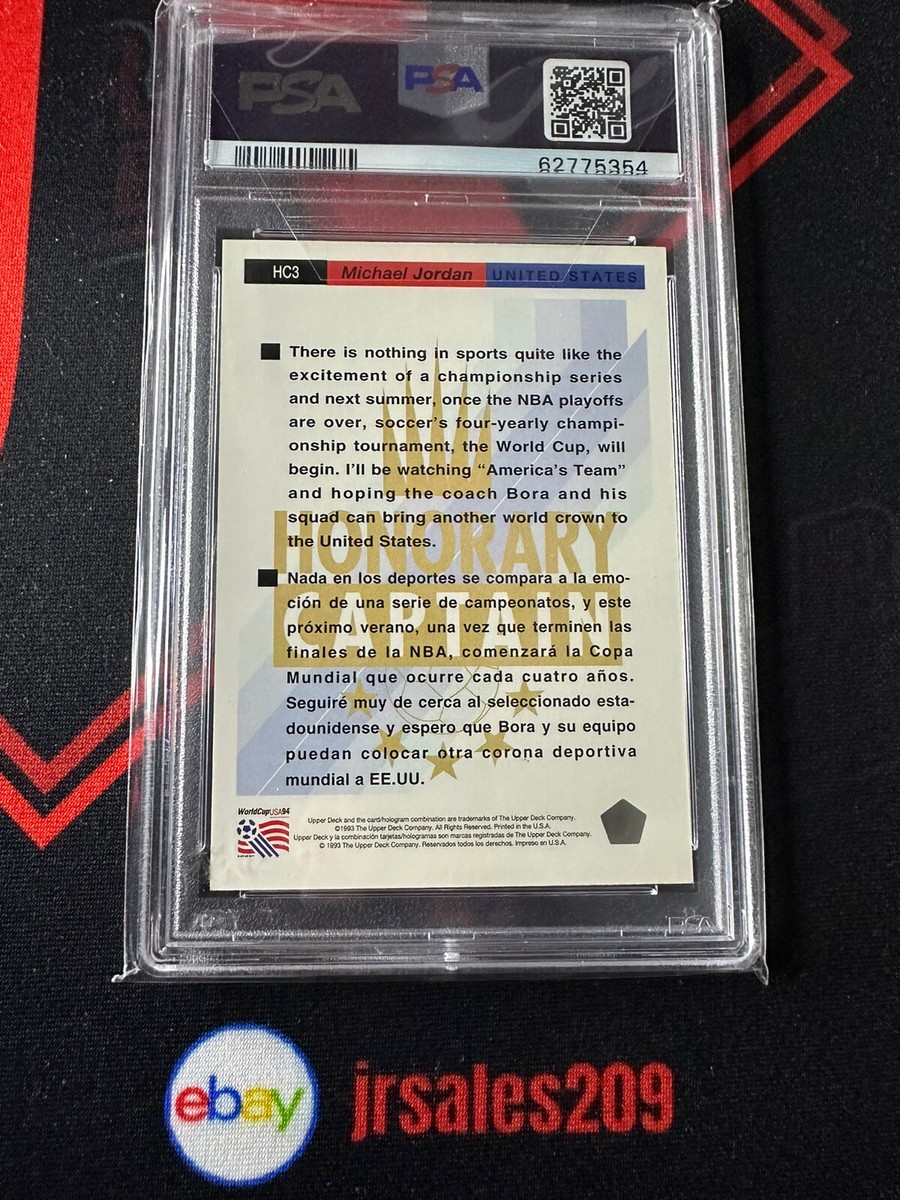 マイケルジョーダン 1993 Upper Deck PSA 9 1993-94 Upper Deck #187 Michael Jordan PSA 9 Graded Card NBA