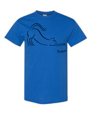 Pablo Picasso Cat Artwork T-Shirt Cat Lover Shirt     ***FREE SHIPPING***
