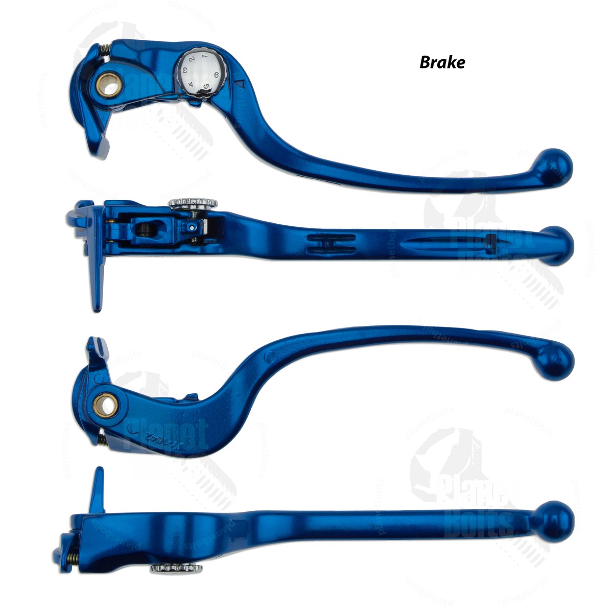 て Blue Brake & Clutch Hand Levers For Suzuki GSXR 600 750 06-19