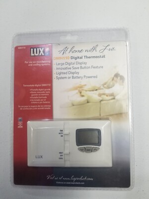 Lux Products DMH110 Non-programmable Digital Thermostat for sale online |  eBay