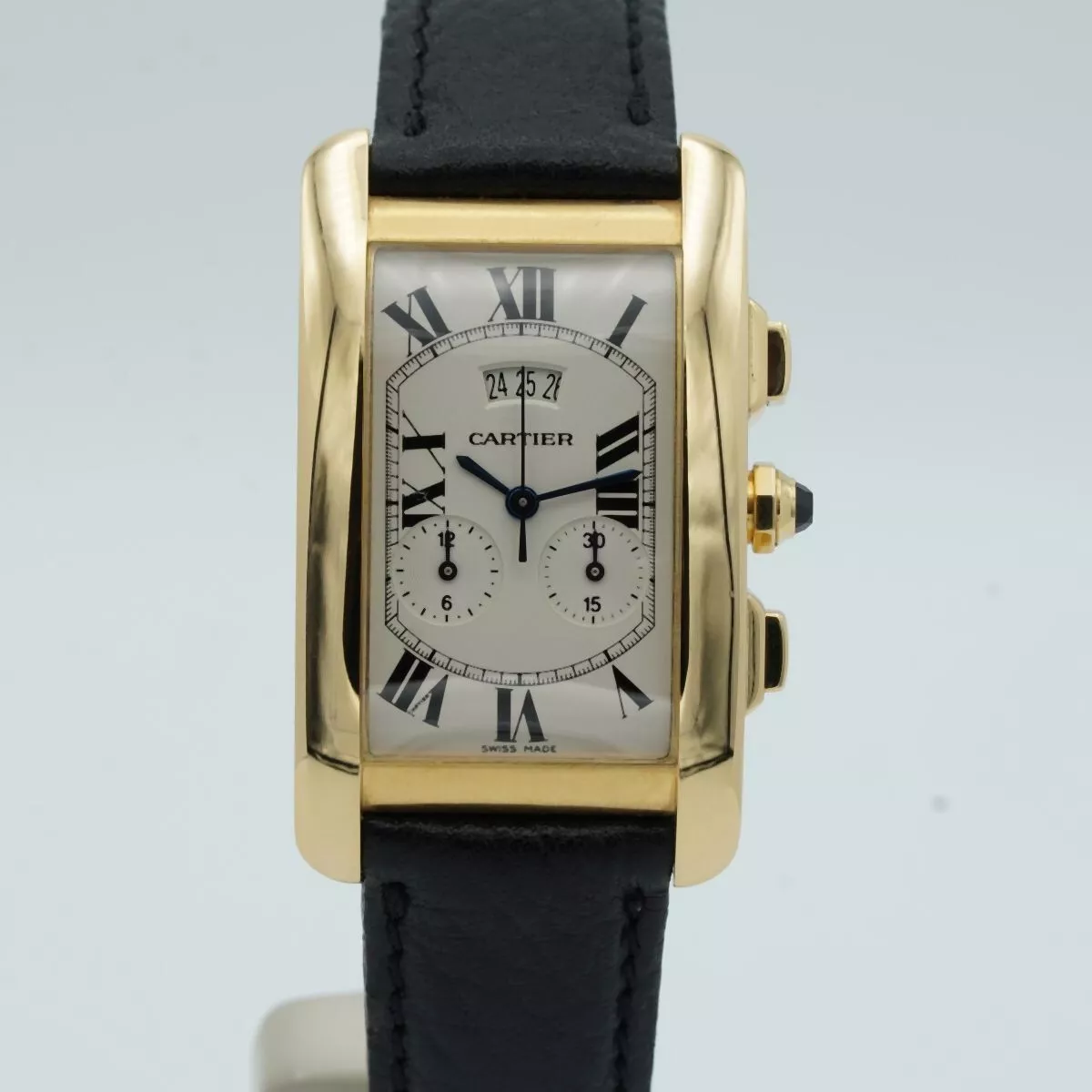 Cartier tank americaine chrono clearance