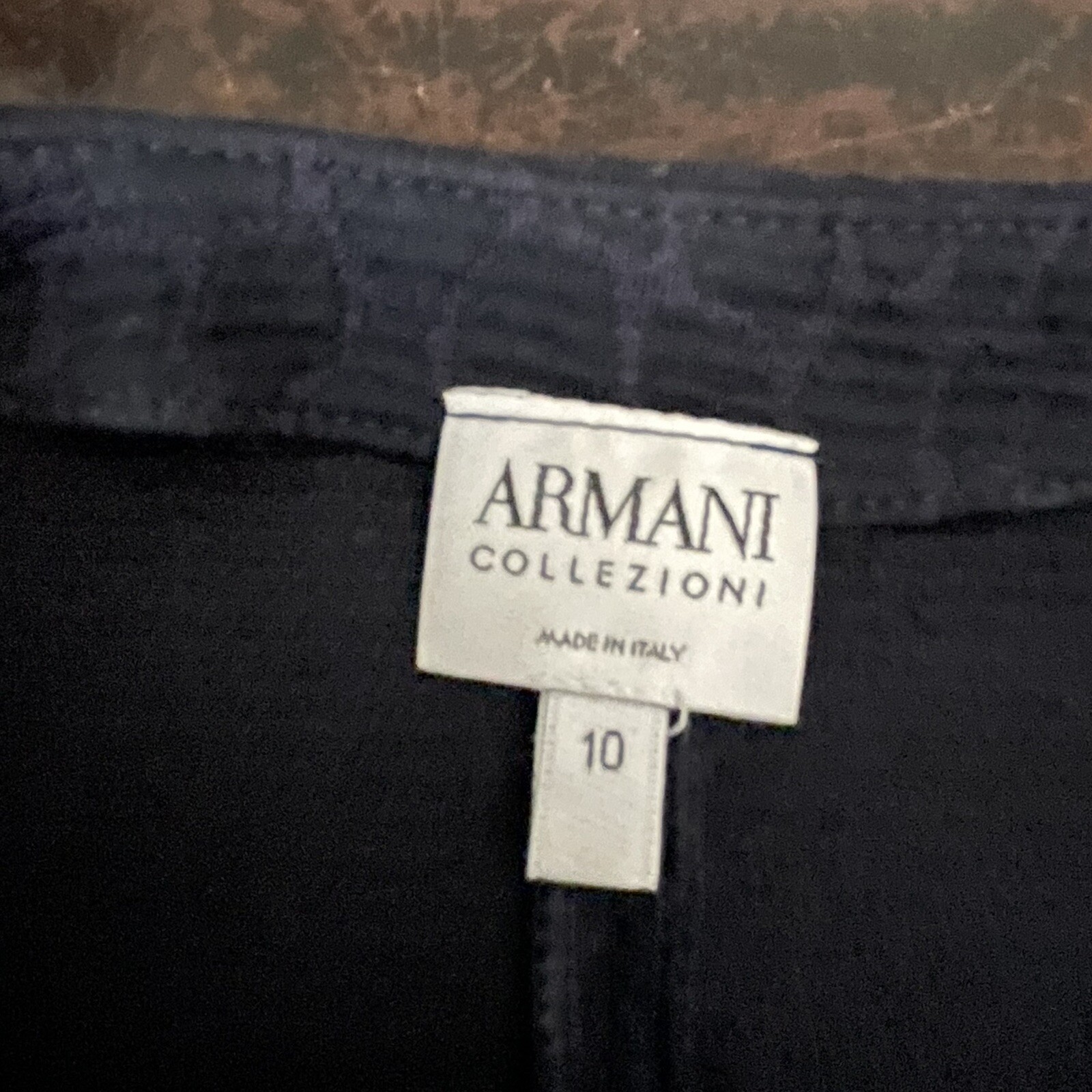 Armani Collezioni Purple Black Animal Print Jacquard … - Gem