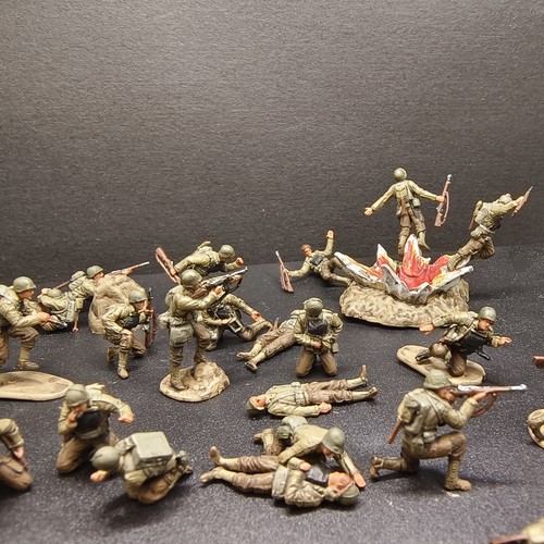 1/72 Pegasus 7351 Normandy Landing US Soldier Modelo 39 personas - Imagen 5 de 16