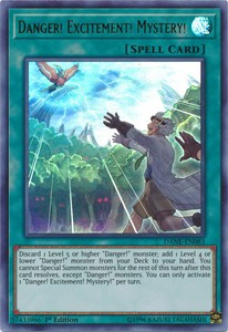 Danger! Excitement! Mystery! - DANE-EN083 - Ultra Rare - 1st Edition x1 - Near M