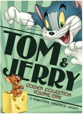 DVD: TOM & JERRY Golden Collection Vol 1 - 37 Remastered Theatrical Shorts - New