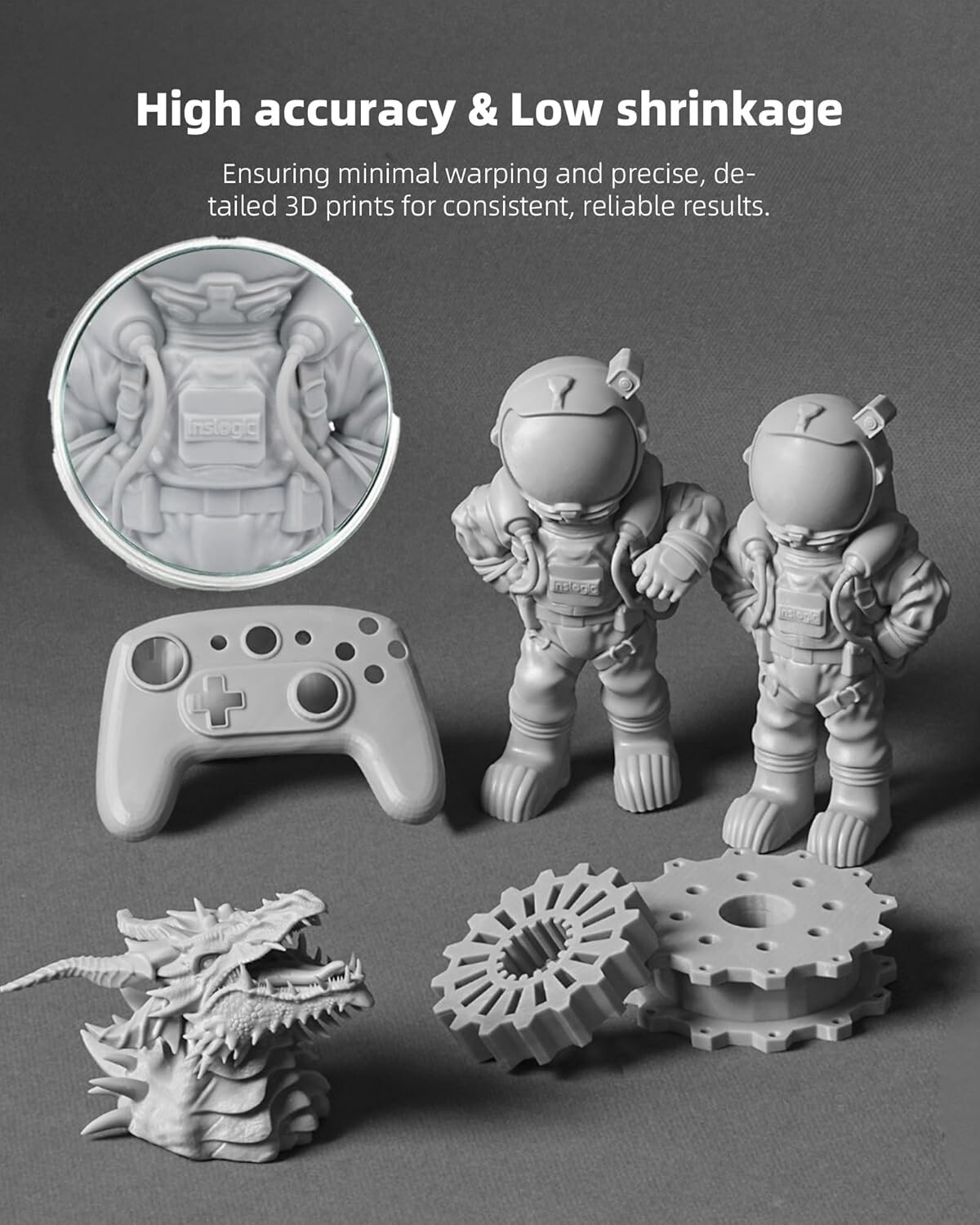 3D Drucker Resin, Upgrade Standard Plus schnellhärtendes 3D Resin, 395 bis 405nm UV C - Bild 3