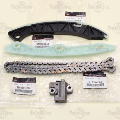 OEM Genuine Mitsubishi LANCER / OUTLANDER Timing Chain & 2 Guide