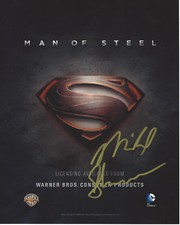 MICHAEL SHANNON SIGNED MAN OF STEEL GENERAL ZOD 8x10 PHOTO COA SUPERMAN PROOF