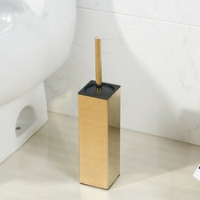 Stainless Steel Bathroom Toilet Brush Set with Holder and Drip Cup Wall Mounted