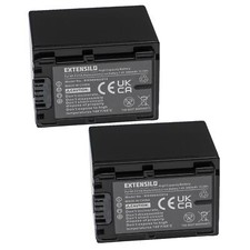 2 Batteries pour Sony HDR-PJ10 HDR-CX900E HDR-PJ10E HDR-PJ200 2060mAh 7,4V