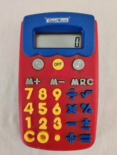 Child World Electronic Toy Calculator Sound Large Keypad Buttons with issues