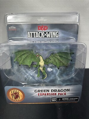 D&D Attack Wing Green Dragon Expansion Pack Sealed New Wizkids Heroclix EZ555