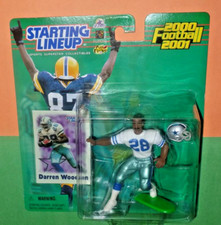 2000 DARREN WOODSON Dallas Cowboys Rookie hobby exclusive Starting Lineup