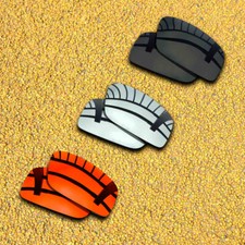 3 Pairs Lenses Replacement for-Spy Optic Logan Polarized-Black Silver Orange Red