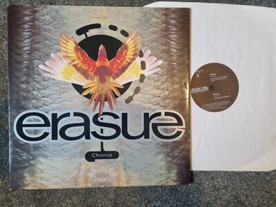 ERASURE - CHORUS 1991 12'' SINGLE 12 MUTE 125 SYNTH POP