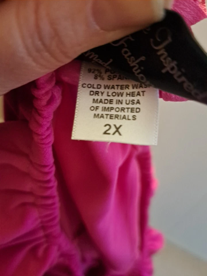 Pinup Girl Natalie Rare Hotpink Size 2xl - Image 4 of 4