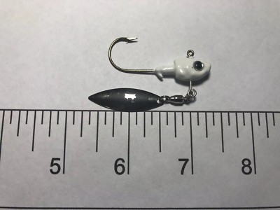 ~Rakkasan Custom Underspin Jig #3 Willow Blade Spinner~