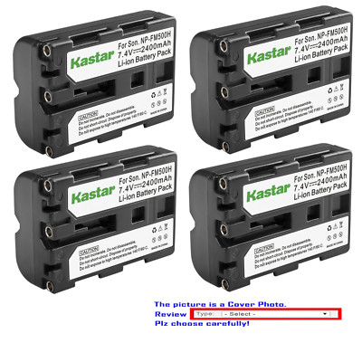 Kastar Replacement Battery for Sony NP-FM500H & Alpha a77 II SLT-A77 II