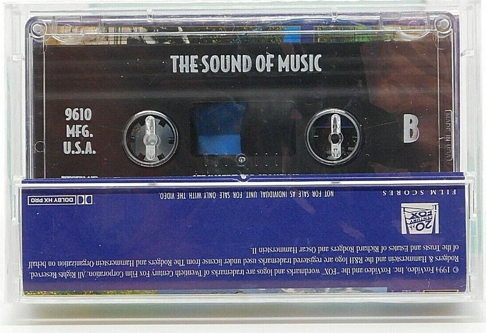 Cassette The Sound of Music Golden Anniversary Soundtrack Rogers Hammerstein - Image 2 of 2