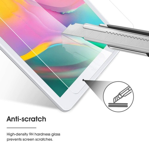 2 PACK Tempered Glass Screen Protector for Samsung Galaxy Tab A 8.0 " T290/T295  - Picture 4 of 10