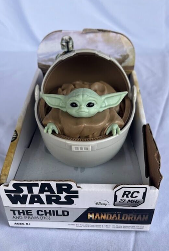 The Child &Pram Remote Grogu Trouble Game Star Wars Mandalorian Baby Yoda Bundle - Picture 8 of 13
