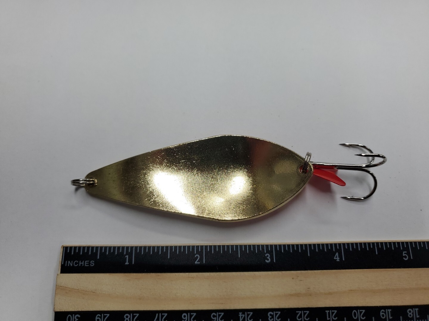 Lot of 40 Flash Spoons 1.5 oz. - Copper & Gold - Salwater/Freshwater - 4" - Bulk - Image 5