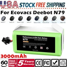 3000mAh 14.4V Battery for Ecovacs Deebot N79 N79S N79SE 661 Eufy RoboVac 11S MAX
