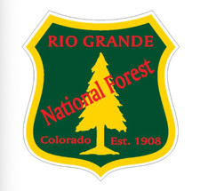 7" rio grande national forest bumper sticker decal usa made
