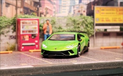 Bburago 1:64 Lamborghini Huracan Performante Racing Sports Model