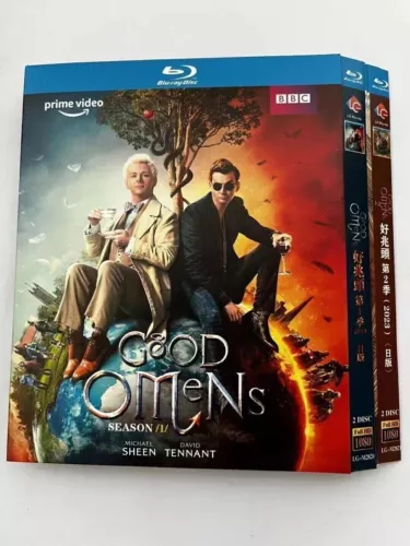 Good Omens:Season (1-2) 4-Disc All Region New Box Set