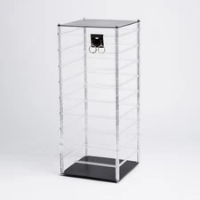 Countertop 144 Earring Display Rotating Cards Rack Carded 10 x 10 x 25 Jewelry