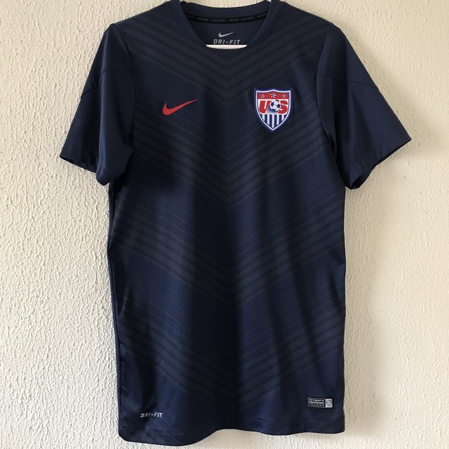 Nike Dri Fit Men USA Soccer Training Jersey Sz S eBay