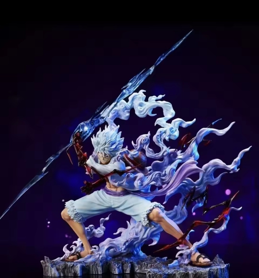 One Piece Monkey D. Luffy 25 cm action figure statua da collezione