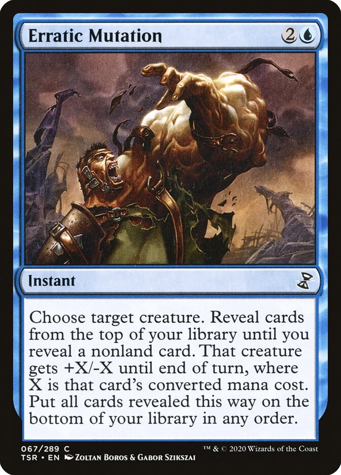 Erratic Mutation (067) Time Spiral Remastered TSR MTG Magic