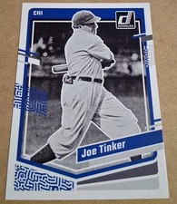 2023 DONRUSS JOE TINKER #201 CHICAGO CUBS RARE HTF HOF 