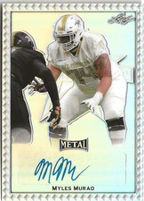 2020 Leaf US Army Myles Murao Auto RC 44/50 San Diego Aztecs 