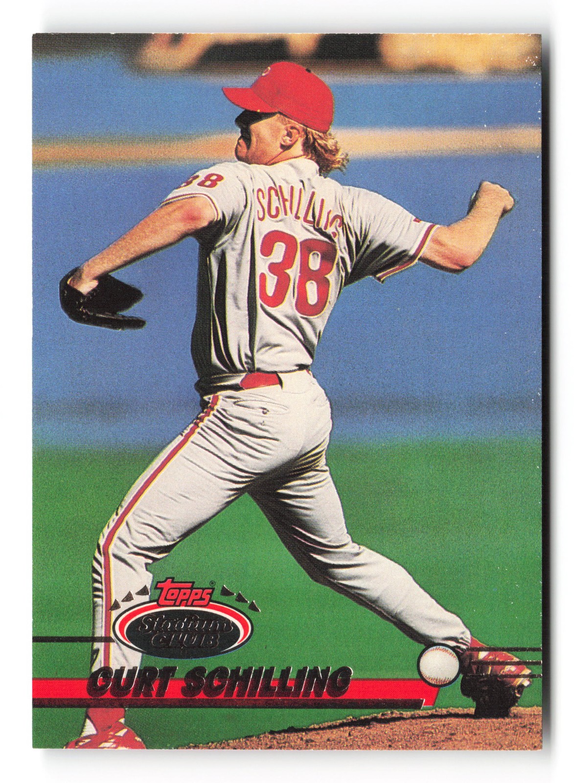 1993 Stadium Club #422 Curt Schilling Philadelphia Phillies