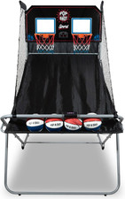 Pop-A-Shot - Dual Shot Sport  Arcade Basketball Game for Home  Paddle Scoring