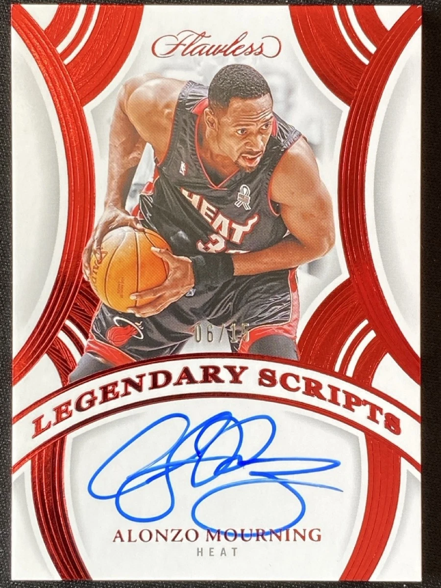 その他 Alonzo Mourning Auto psa9 panini Panini Alonzo Mourning Basketball Autographed Sports Trading Cards