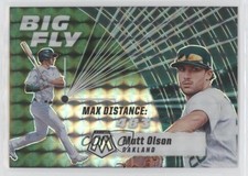 2021 Panini Mosaic Big Fly Green Mosaic Prizm Matt Olson #BF11 0ed