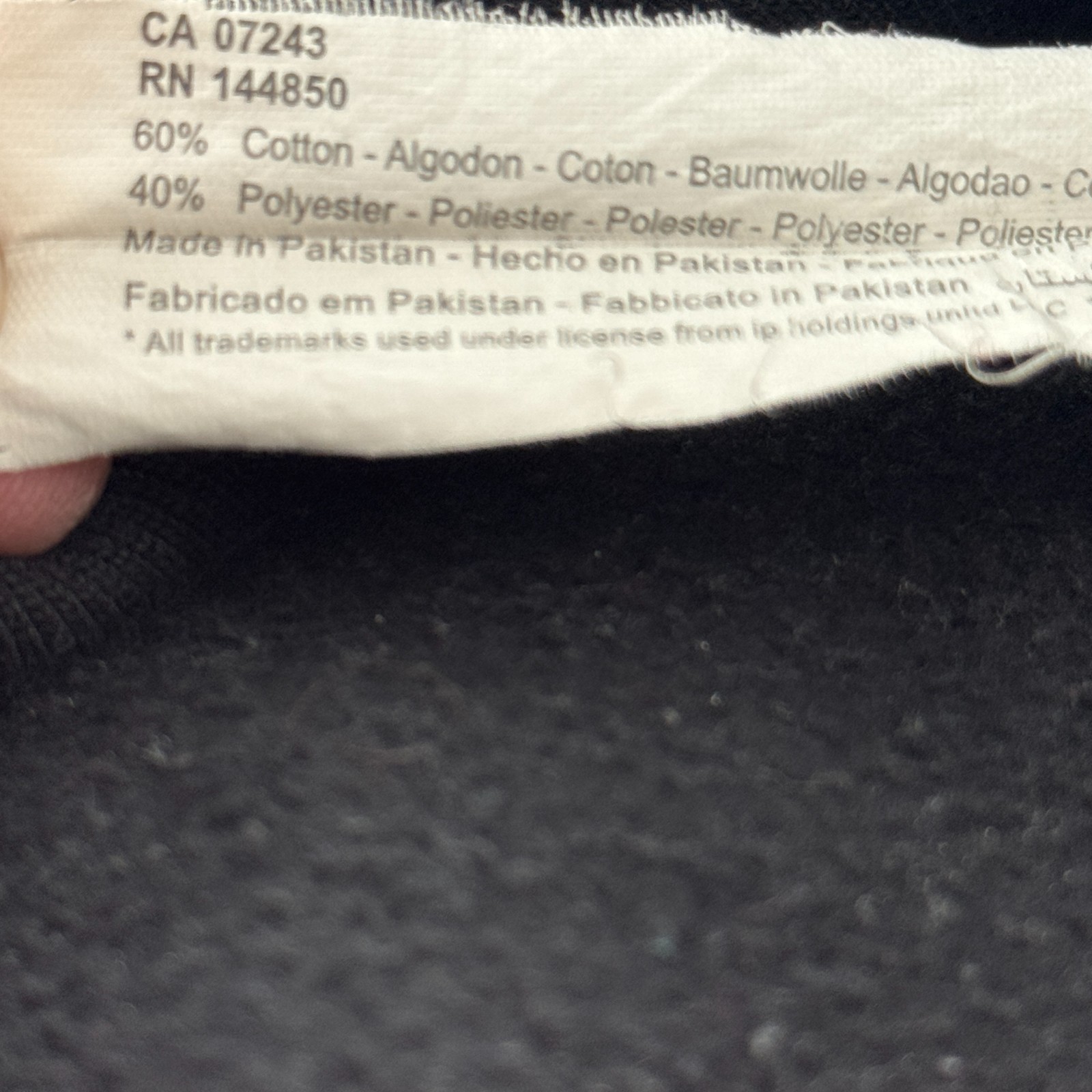 First Draft Pullover Sweater Jacket Black White D… - image 12