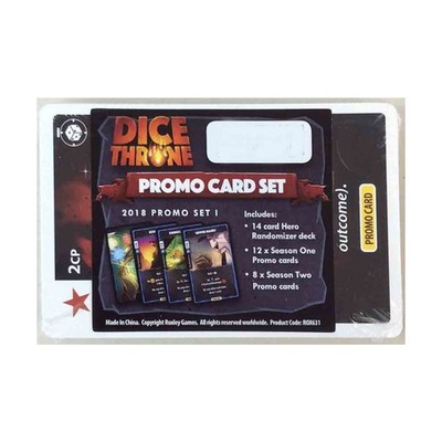 Roxley Board Game Dice Throne - Promo Card Set (2018) Bag SW (New)