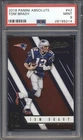 2016 Panini Absolute Football Tom Brady #42 PSA 9 PATRIOTS MINT