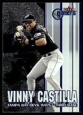 2000 Fleer Gamers Vinny Castilla Tampa Bay Devil Rays #30