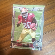 Topps Mike Davis Rookie Base Set Card #450 San Francisco 49ers NFL 2015. rookie card picture