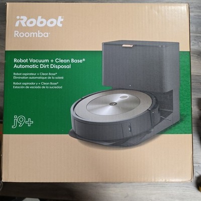 iRobot Roomba j9+ Robot Vacuum Cleaner Self-Emptying Automatic Dirt Disposal NEW